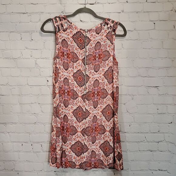 Speechless pink boho crinkle tunic tank top - Picture 6 of 7